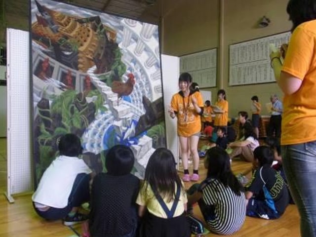 ワークショップ 移動美術館