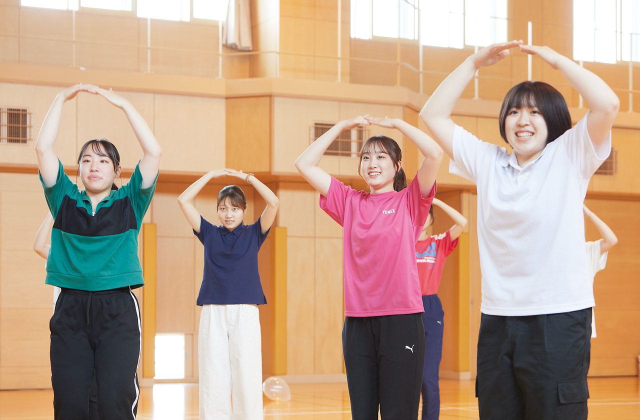 保育科の特長 得意分野をのばす!