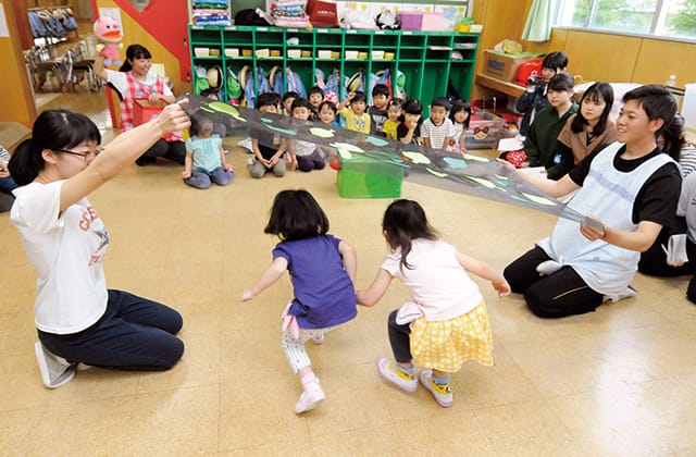 保育科の特長 実践力を身につける!