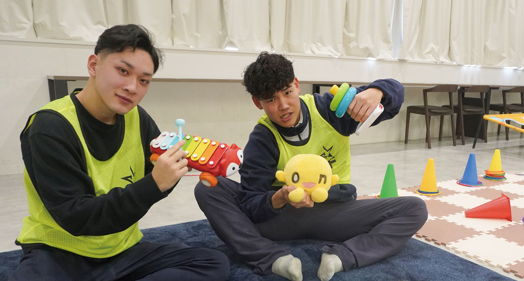 子どもたちが遊ぶ場をサポート