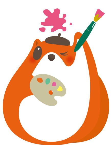 OTANI! OPEN! CAMPUS 2021 美術学科キャラクター