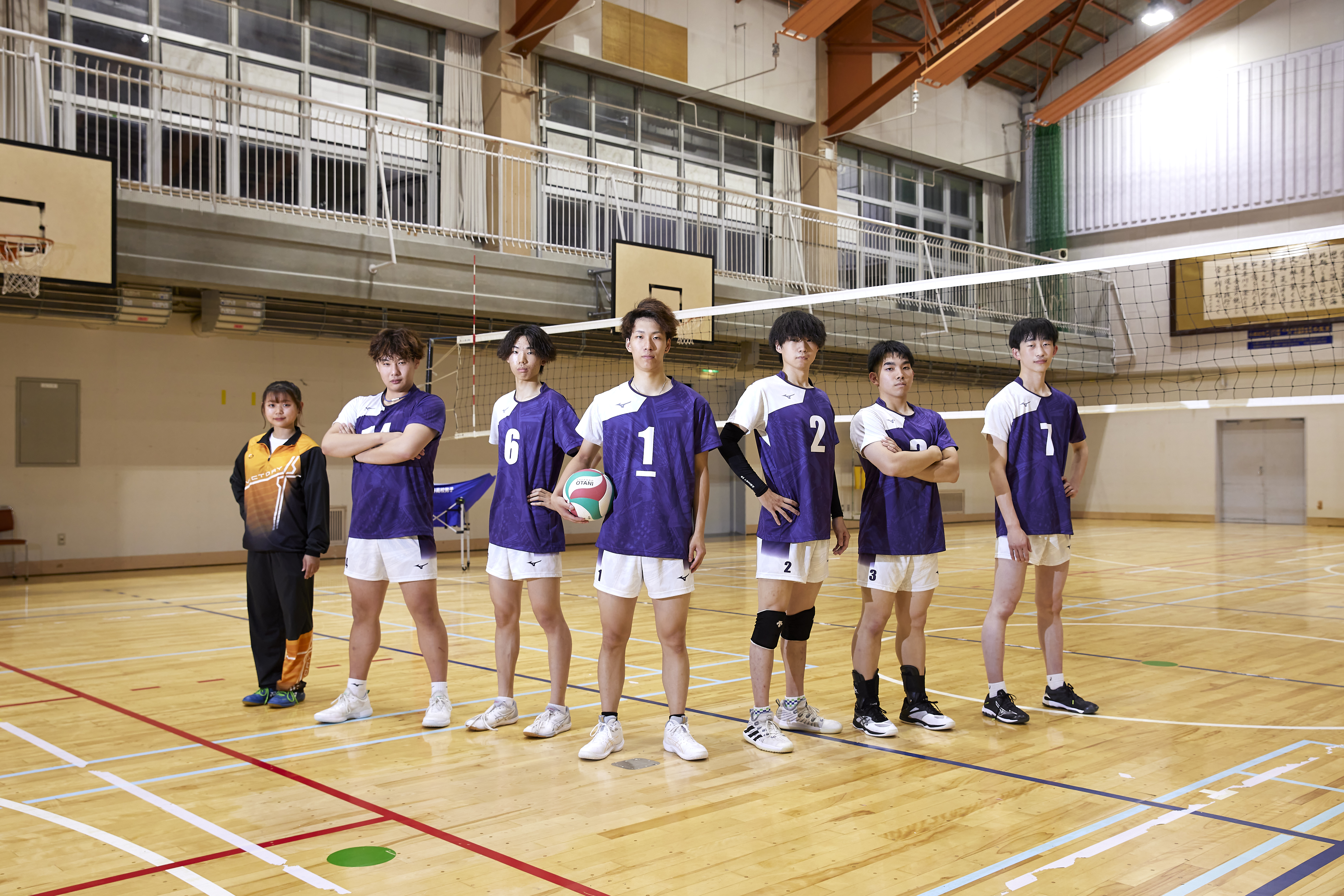 男子バレーボール部"/